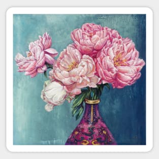 Peony Bouquet Sticker